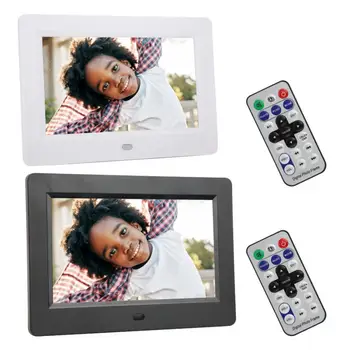

7inch HD Digital Photo Frame 800*480 HD Digital Photo Frame Screen Multiple Languages Screens Ratio 16:9 Marco Digital De Fotos