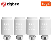 

Tuya Zigbee Smart Heizkörper Termostat Thermost Ventil Vertikale Montage Control, Installation Arbeit mit Alexa,Google Hause