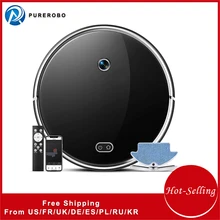 

Robot Vacuum Cleaner For Home VSLAM+Gyroscope Navigation With Smart Dust Collection Mop Clean Electric Sweeper Black And Gray
