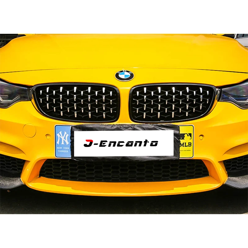 Пара передняя ноздри для BMW 4 серии M3/M4 F32/F8X Алмазная решетка Метеор Стиль переднего бампера Стайлинг автомобильной решетки