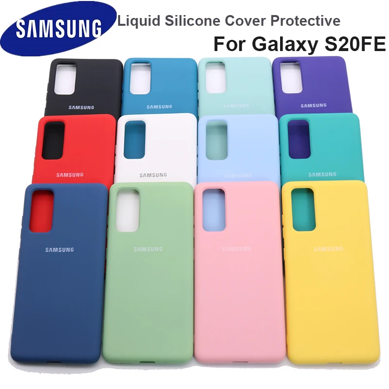 kawaii phone cases samsung Dành Cho Samsung Galaxy Samsung Galaxy S20 FE Silicone Lỏng Bao Da Bảo Vệ Mềm Mượt-Cảm Ứng Vỏ Samsung S20FE S20 Quạt Editi Silicone ốp Lưng cute samsung phone case