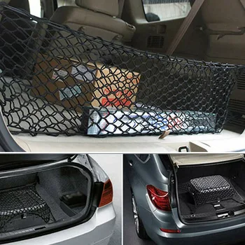 

90*30CM Universal Envelope Car Trunk Luggage Storage Cargo Net Universal Stretchable Truck Net