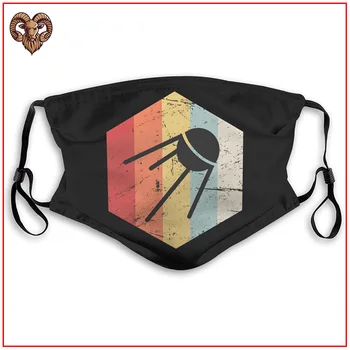 

Retro Sputnik Icon Men maska CCCP Russia Hero Soviet Union USSR Era Space Interkosmos Boctok Rocket Buran Space Shuttle maskes