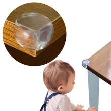 12/8/4 Uds bebé niño de seguridad Protector de silicona esquina de la Mesa protección de la cubierta del borde niños anticolisión protectores para bordes y esquinas