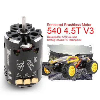 

540 4.5T V3 V2 1-2S Dual Sensored Port Brushless Motor for RC Car 1/10 On-road Drifting Electric RC Racing Car Truck RC Motor