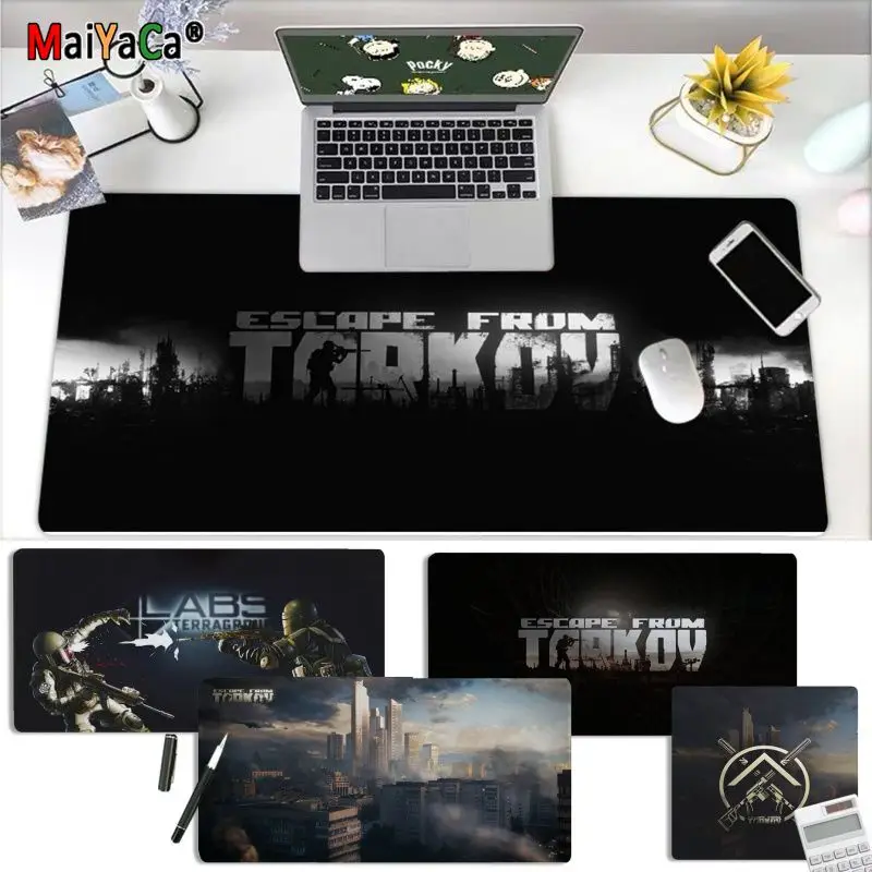 

MaiYaCa Non Slip PC Escape from Tarkov DIY Design Pattern Game mousepad Free Shipping Large Mouse Pad Keyboards Mat
