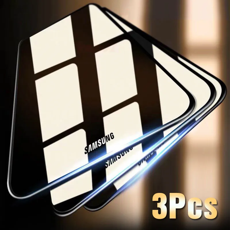 Защитное стекло Закаленное для Samsung Galaxy A50/A30/A20/M10/M20/M30/A40/A70/A80/A90/A10 3 шт.|Защитные