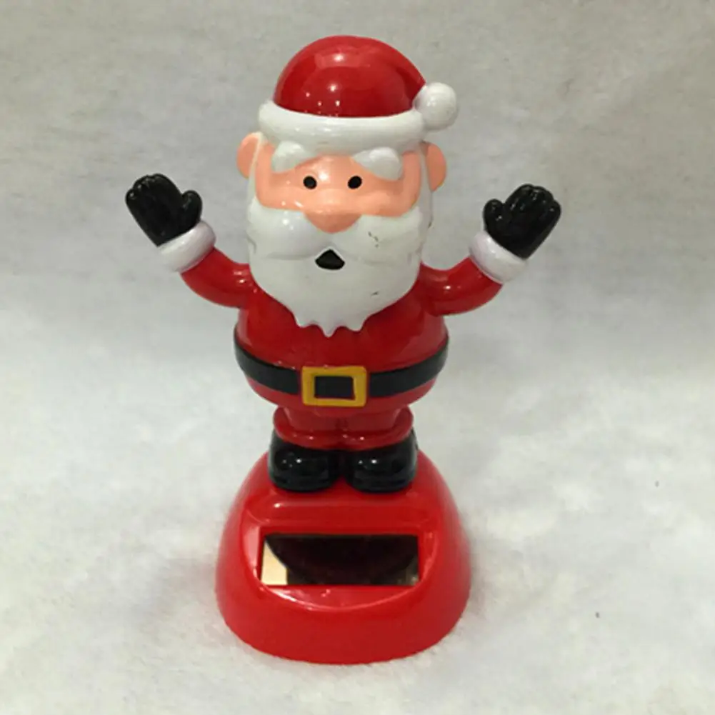 Авто аксессуары для укладки Chritmas на солнечной батарее автоматический качели Танцующая машинка интерьер встряхивание головные украшения - Название цвета: 3