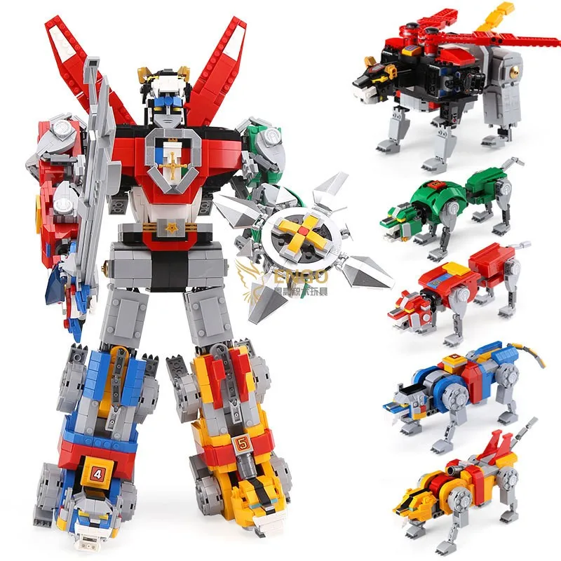 

16057 legoinglys Ideas Series Beasts King GoLion Voltron Defender of the Universe Model Building Block Brick Toy for Kids Gift