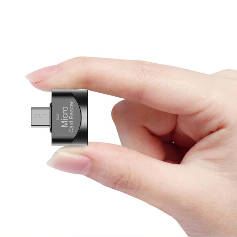 USB-C OTG адаптер для смартфонов Android/Планшеты/ПК/ноутбук USB 2,0/1,1 Тип C Micro TF/SD/Micro SD кардридер Тип C