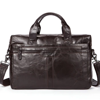 

Genuine leather Men Bag Handbags Briefcases Shoulder Bags Laptop Tote bag men Crossbody Messenger Bags Handbags designer