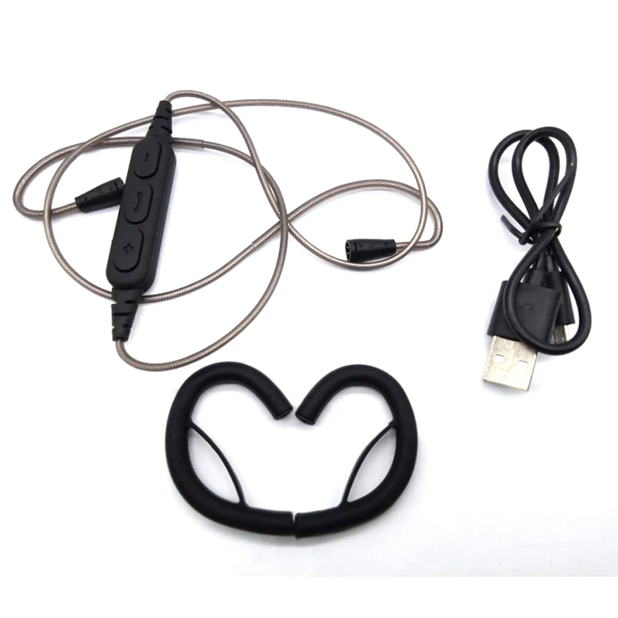 For Sennheiser earphone ie80 ie8i ie8 DIY Replacement Bluetooth 4 1 Adapter Cable Upgraded Headset Headphone Audio Cables Wire