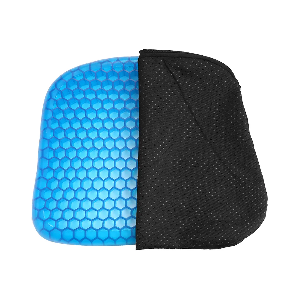 

Fashion 3D honeycomb ice pad gel cushion non-slip soft and comfortable outdoor massage office chair cushion carpet