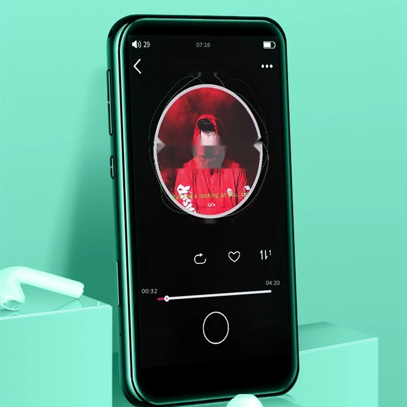 MP4 Music Player 4.0-Inch Full-Sn Press MP3 Player