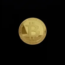 

Two Color Bitcoin Coin Commemorative Round Collectors Coin BTC Coin with Case Commemorative Coin Challenge Coin Collectibles