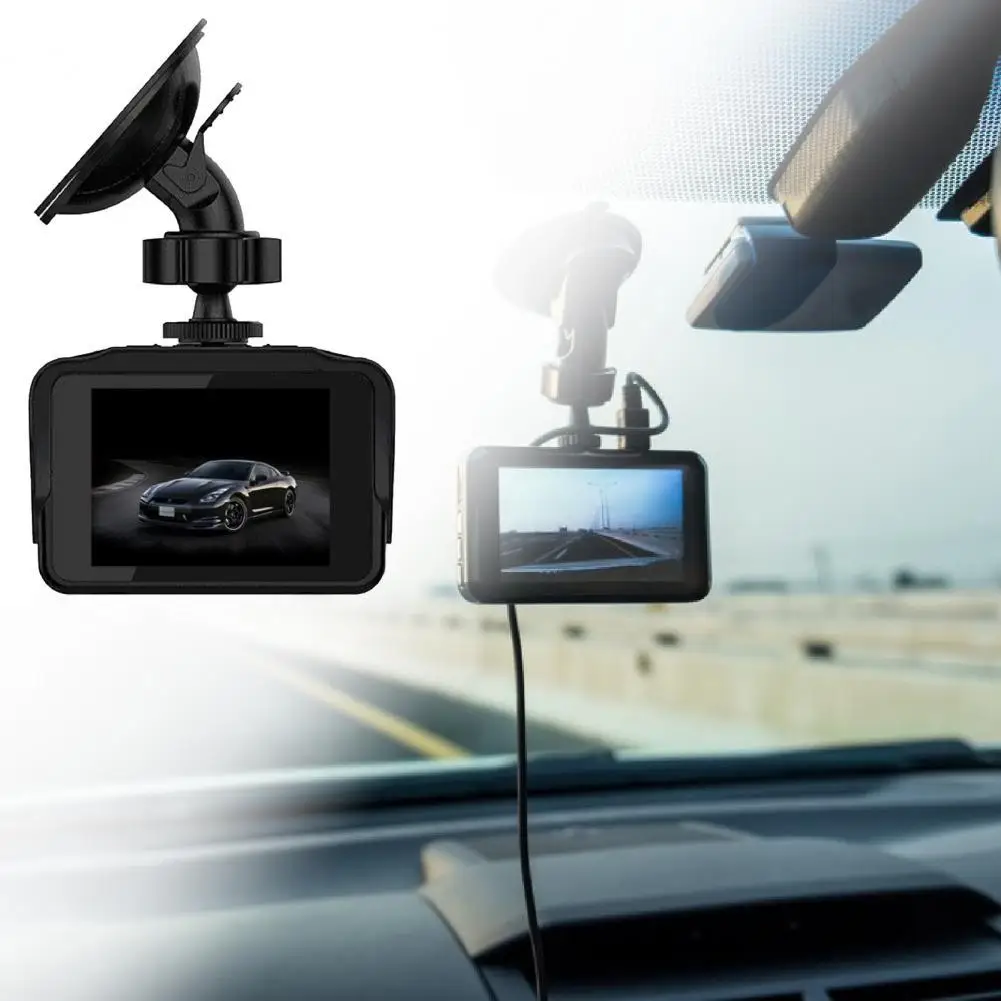 VG2 2 in 1 2.7 Inch Screen Vehicle Recorder Car DVR Integrated Camera