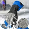 Extra Thick PU Palm Ski Gloves Winter Snow Outdoor Sport Women Men Warm Snowmobile Motorcycle Windproof Waterproof Snowboard ► Photo 3/5