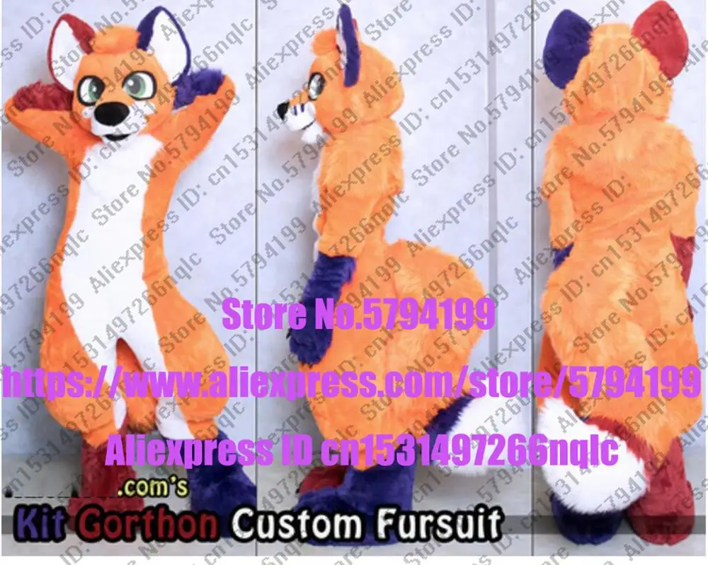 Customized Available REAL PHOTO CAT full sets husky dog Suit fursuit BJ0047 Costume fox Party Fancy Dress Carnival Gift | Тематическая