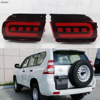 

CSCSNL 2PCS For Toyota Land Cruiser Prado LC150 2010-2019 Reflector Light Rear Light Brake Lamp Back Fog Light Warning Light