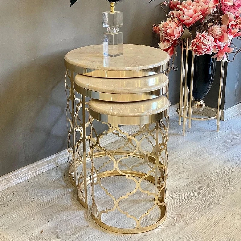 Coffee Tables Modern Design Table For Living Room Side Table Home Decoration 1 Pcs 3 Size Options Marble Look Coffee Table End Tables Aliexpress