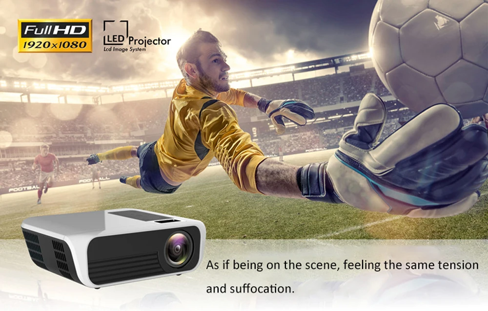 NEW VCHIP ST8 4K Projector mini Proyector For Home Theater LED LCD Supports 1080P WiFi Bluetooth TV USB 3D Portable Media Player smart projector