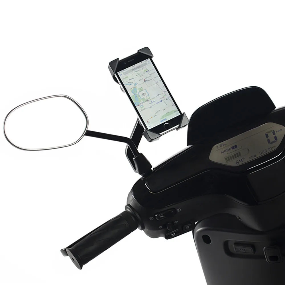 Универсальная навигация Подставка вращения держатель для телефона Колыбель база для NIU электрический скутер аксессуары для смартфона 3,5-5,5 дюймов