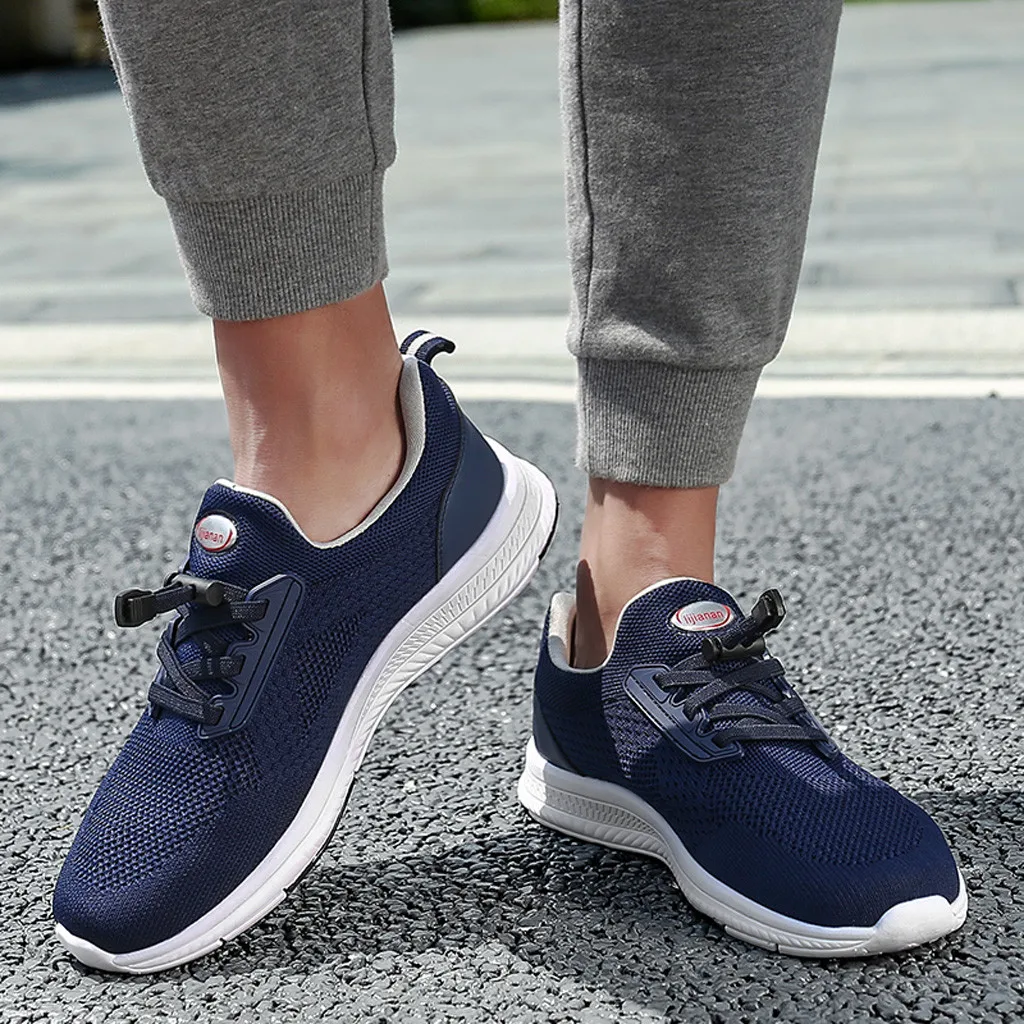 

YOUYEDIAN man sneakers 2019 fashion trending Mesh Breathable Low-Top Sneakers Lightweight Anti-Slip tenis masculino adulto#A2