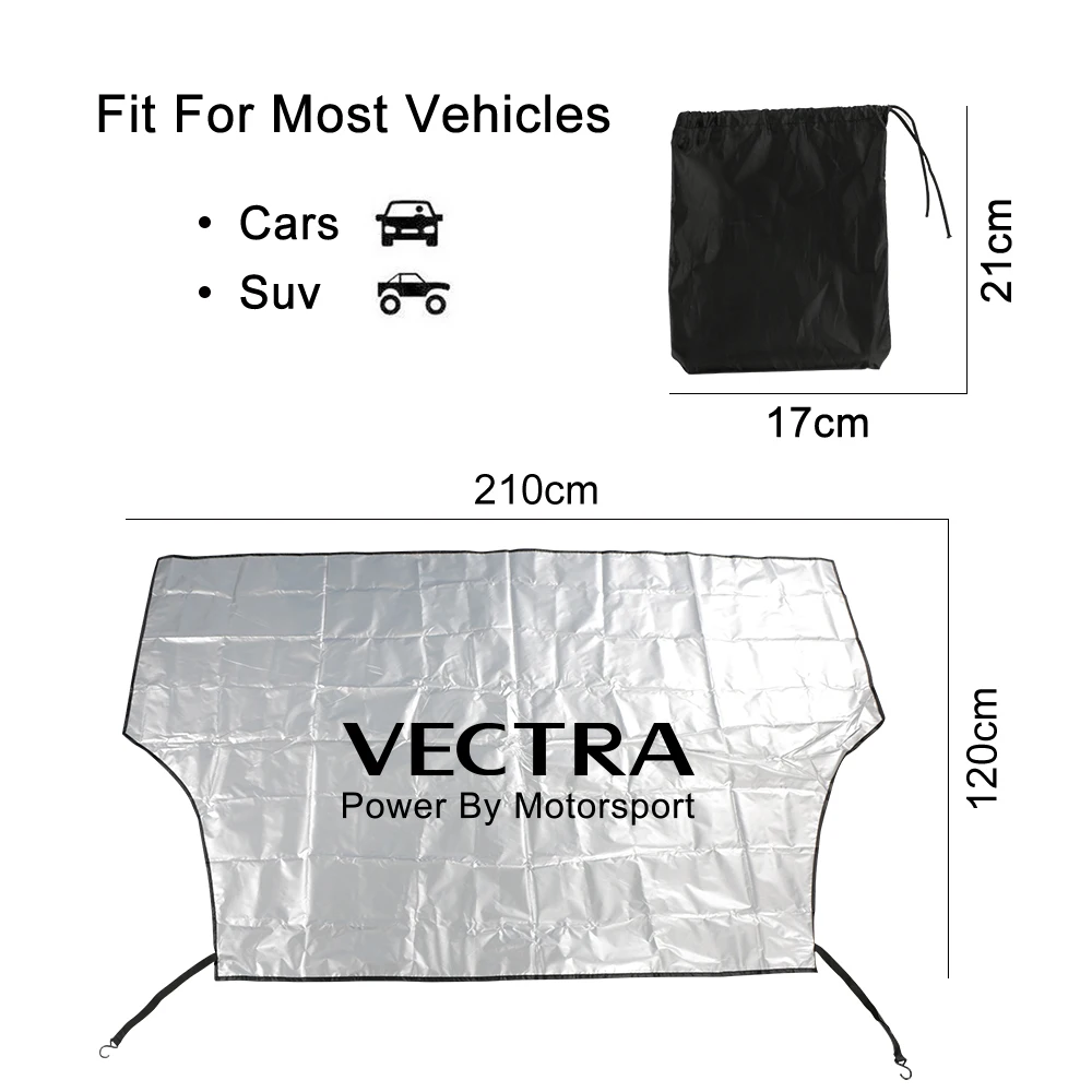 For Opel Astra Corsa OPC Insignia Vectra Mokka Car Windshield Sunshade Front Window Sun Shade Winter Snow Cover Auto Accessories