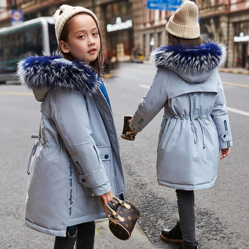 Г. Зимние пуховики для девочек, парки LB1832 зимняя одежда для малышей и мам теплое пуховое пальто на пуху, верхняя одежда