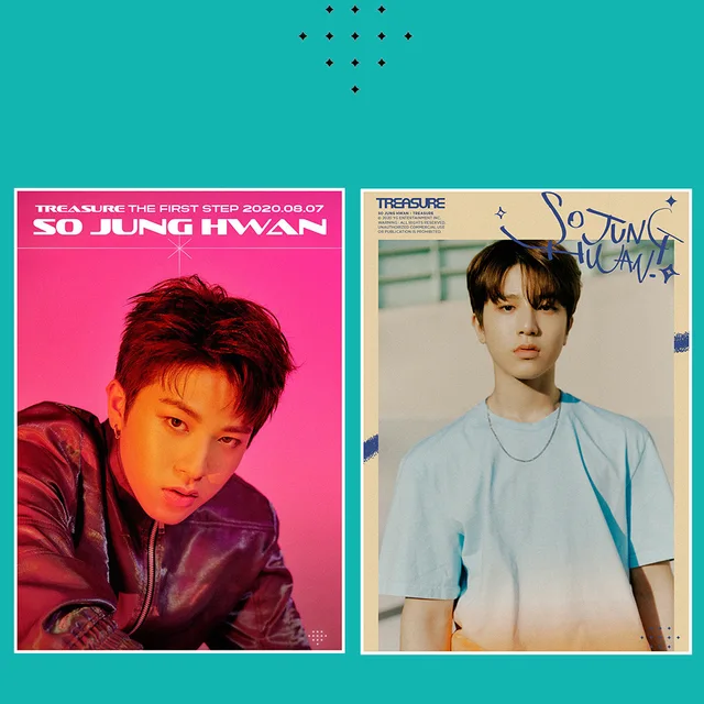 Elevate your fandom with the YG TREASURE BOY Posters Set.