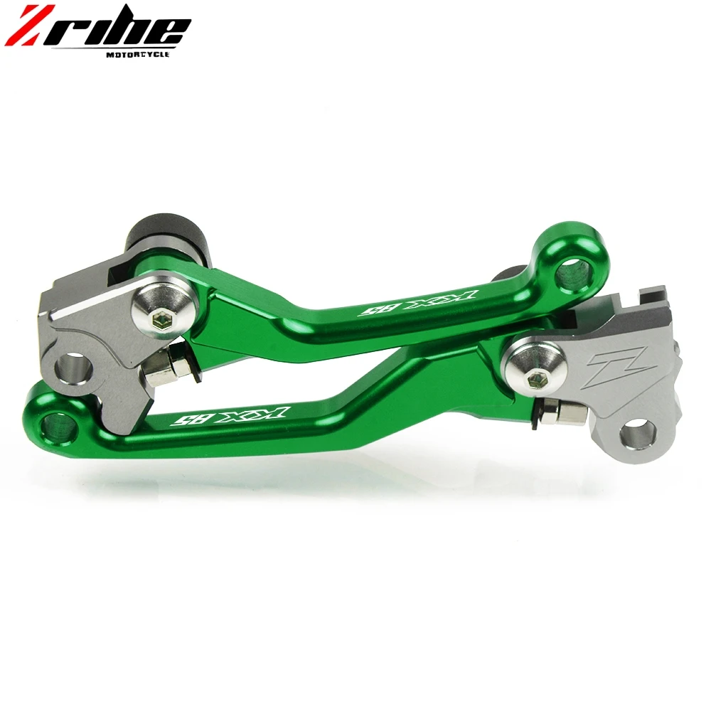 CNC алюминиевый Мотоцикл Dirt Pit Bike Кроссовый мотоцикл, мотокросс Pivot тормозные рычаги сцепления для Kawasaki KX85 KX 85 2001- 2012 2013