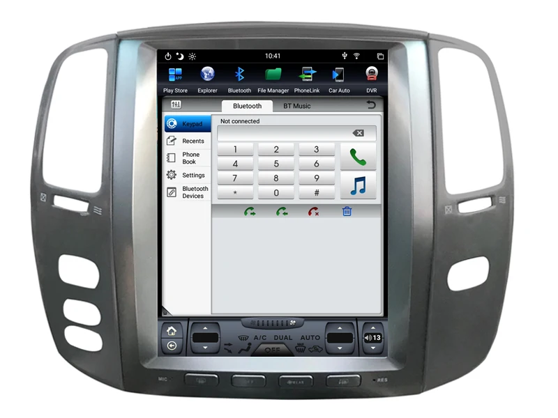 Китайский хороший Tesla Android 8,1 навигация для Lexus LX470 2004-2006 Bluetooth радио gps Мультимедиа PX6 процессор вертикальный экран