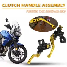 2 шт. универсальный мотоцикл Гидравлический Главный цилиндр тормозной рычаг насоса сцепления 22 мм черный оранжевый синий золото серебро и красный