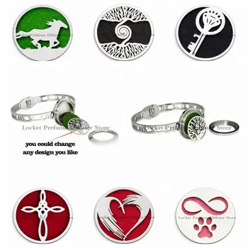 

running horse root stainless steel diffuser locket designs jewelry accessories fit for 25mm diffuser locket bracelet no bangle