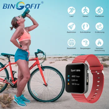 

BingoFit smart watch pedometer activity monitor smart-watch Heart rate blood pressure monitor Wristbands Sports Fitness Tracker
