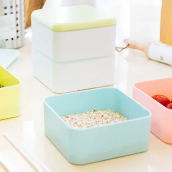 

Cartoon Janpanese Bento Box Healthy Plastic Lunch Box Microwave Oven Lunch Boxes Food Container Dinnerware Kid Childen Lunchbox