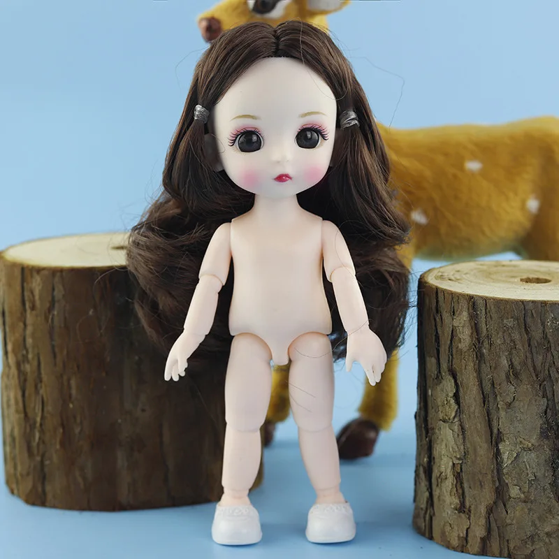 Новая Bjd кукла 13 подвижная шарнирная 16 см 1/8 куклы милые детские куклы DIY игрушки обнаженные женщины тела модные куклы для девочек, игрушки для девочек,игрушки куклы кукла лол bjd куклы для девочек doll шарнирная