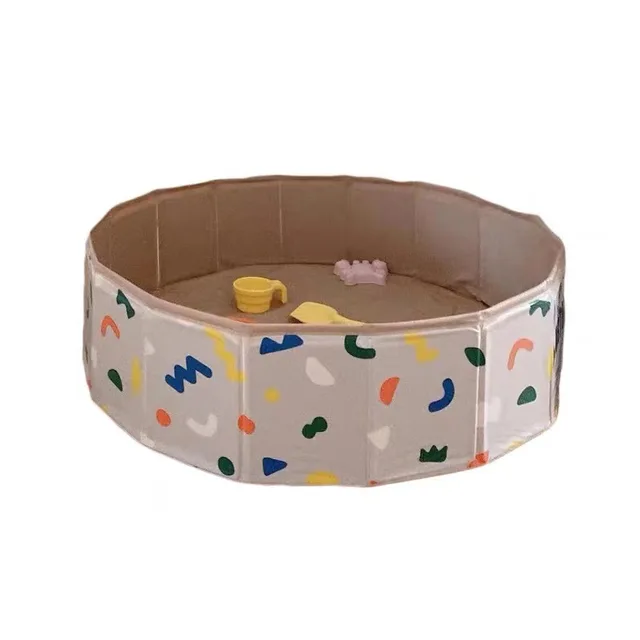 New Foldable Swimming Pool Ocean Ball Pool Baby Indoor Game Fence Outdoor Babies Portable Bathing Bathtub Kids Room Decoration 6