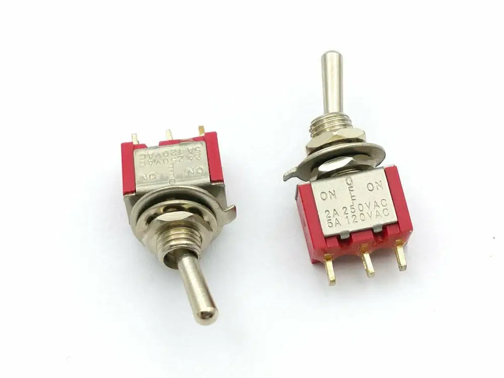 100 шт 3 Pin ON OFF SPDT киосков переключатель AC 5A/120 V 2A/250V|switch ac|switch switchswitch |