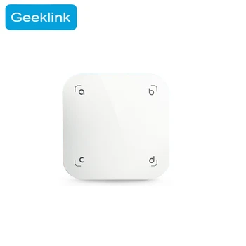 

Geeklink Scene Panel Switch 4Gang Smart Home Wifi Touch Control Wireless Light Macro Switch Alarming Alert Feedback Android IOS