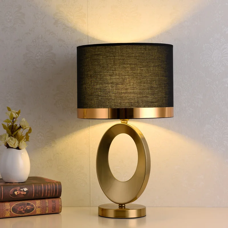 Luxury creative simple counter bedside lamp 1