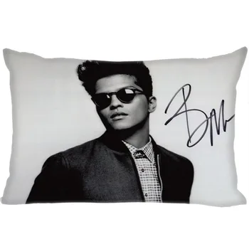 

Hot Sale Bruno Mars Rectangle Pillowcase Custom Home textile Zipper Pillowcase Pillow Cover Size 45*35cm (one side) Print