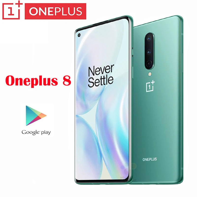 Новый оригинальный официальный сотовый телефон OnePlus 8 Восьмиядерный Snapdragon 865 6 55