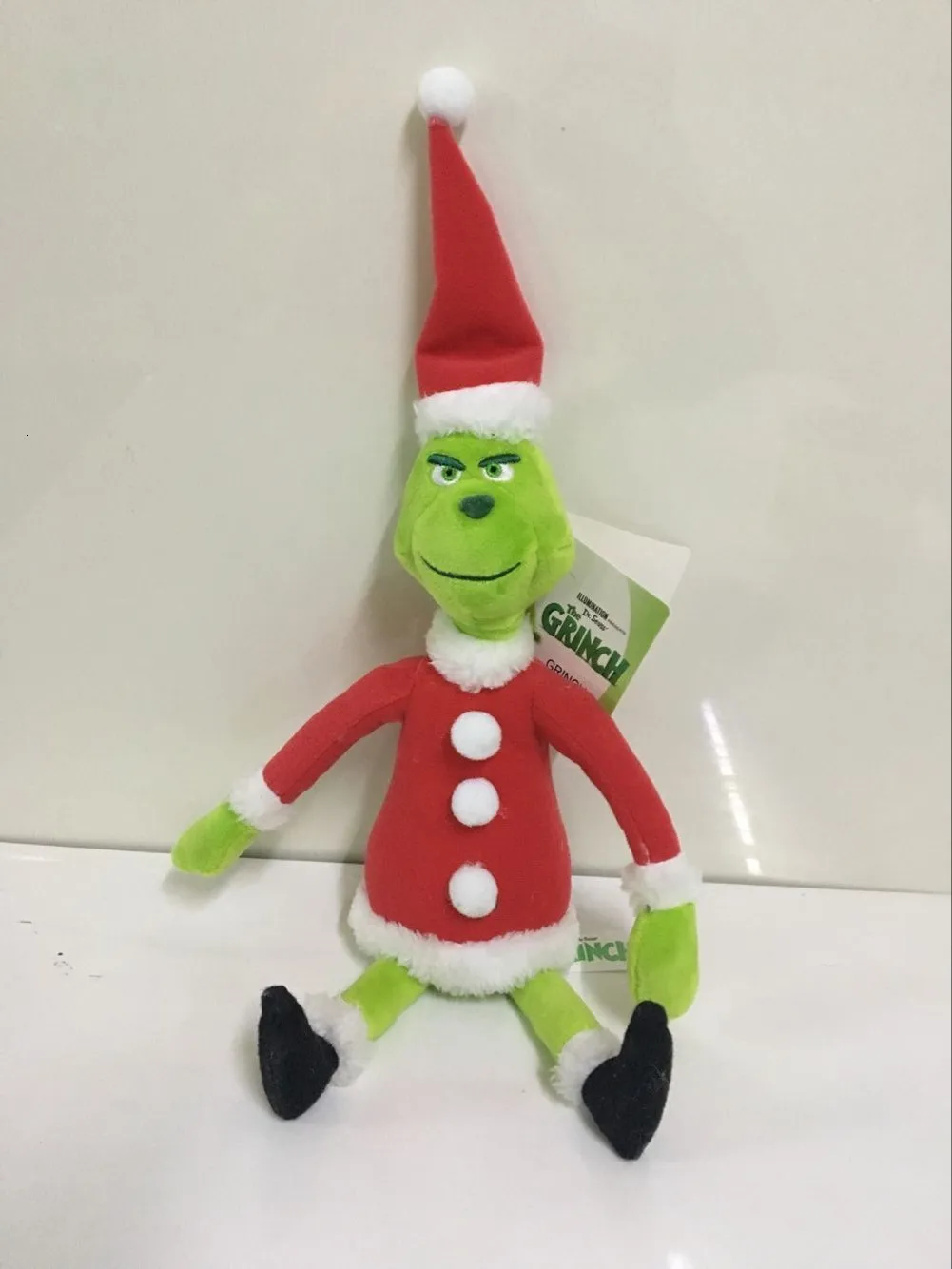 Рождественский гик зеленый странные ворсинки игрушки Гринч Зеленая шерсть монстр кукла