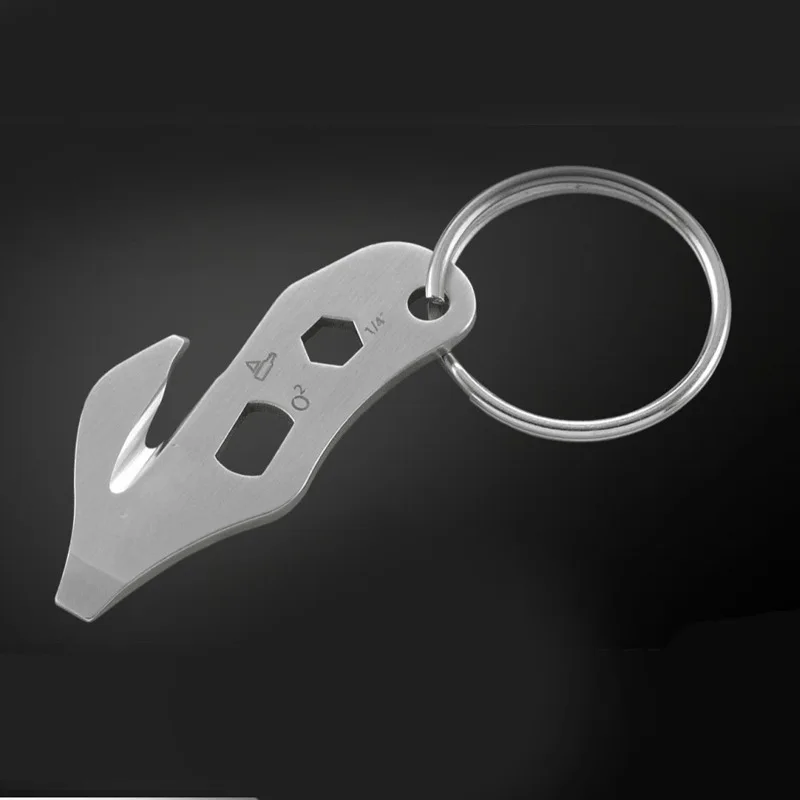 

[] 20 Thousand PCs Mini 5-in-1 Multi-functional EDC Tool Mini Carry Small Tool Cutter