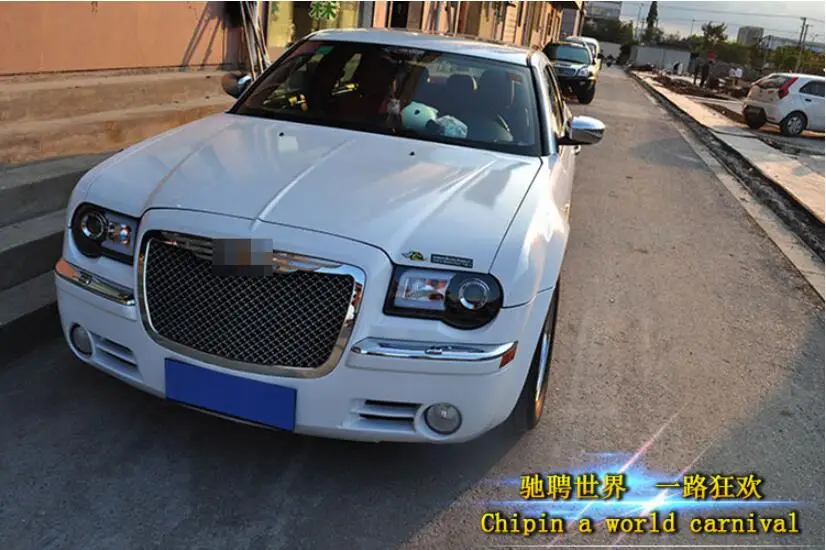 2005~2010y car bupmer head light for Chrysler 300C headlight car accessories LED DRL HID xenon fog for Chrysler 300C headlamp