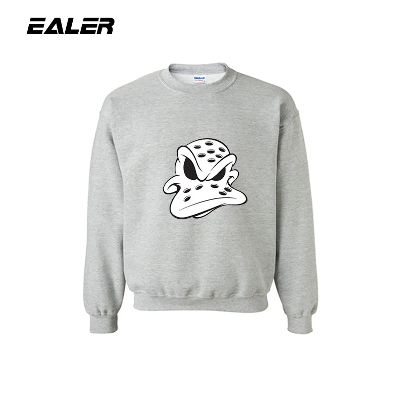 light grey EALER хоккейный свитер с логотипом для болельщиков - Цвет: light grey