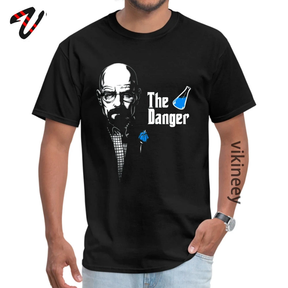  Men T Shirt The Godfather of Danger Printing Tops Shirt 100% Cotton O-Neck Short Sleeve Camisa Sweatshirts ostern Day The Godfather of Danger 6499 black