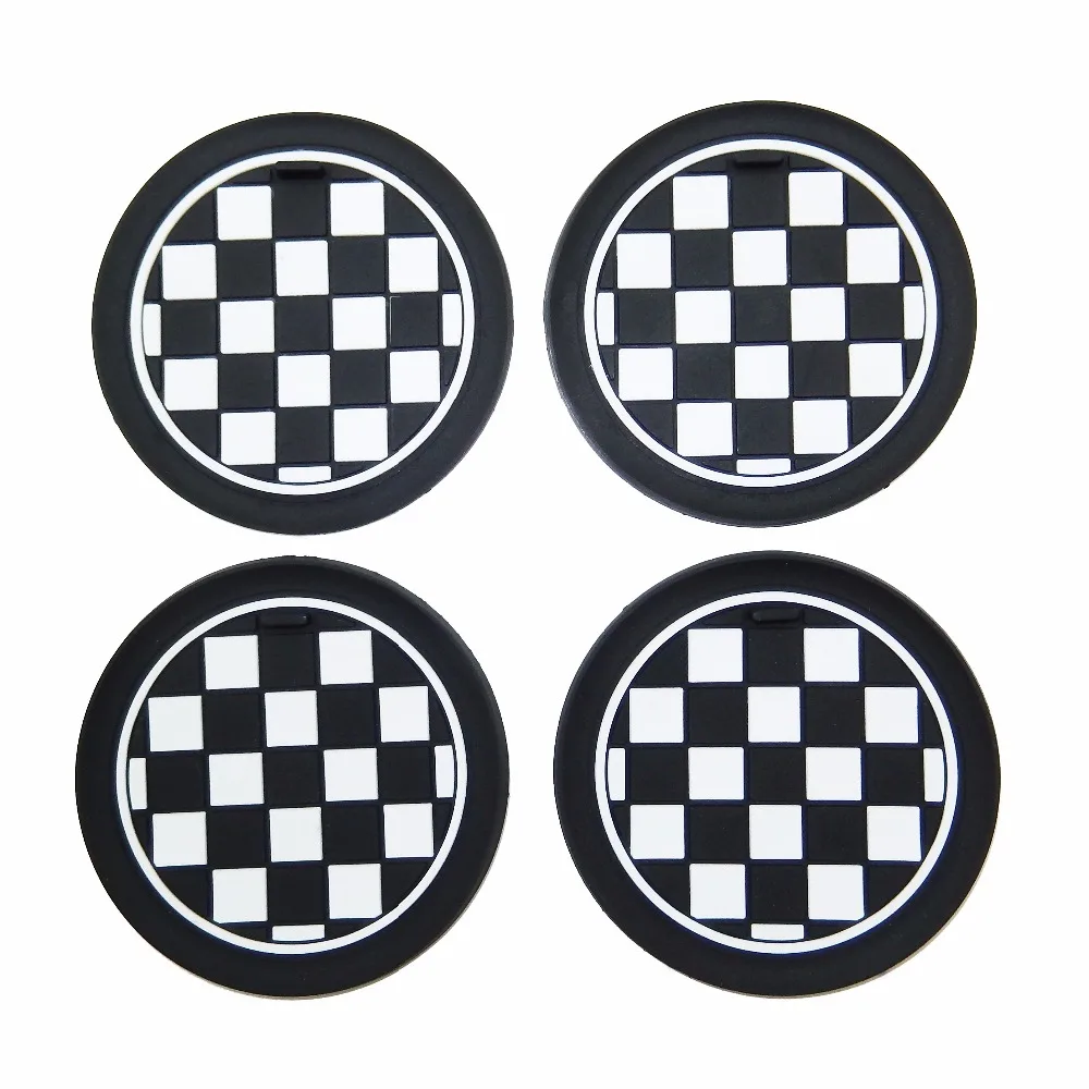 Anti-Slip Cup Mat For BMW Mini Countryman R60 WRC John Cooper Works LCI Cup Holder Mat Shockproof Silica Gel Pad images - 6