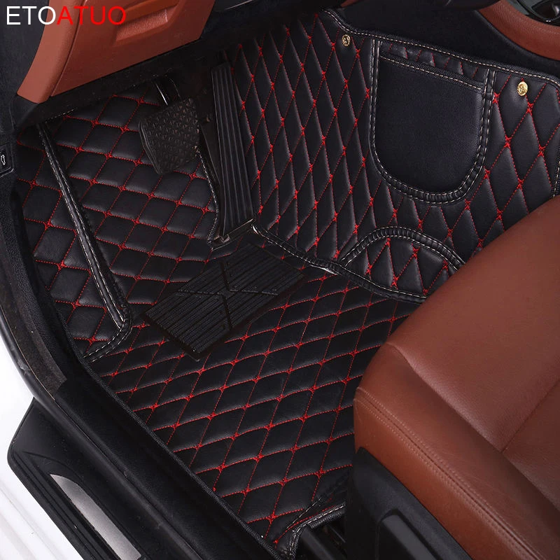 ETOATUO пользовательский автомобильный коврик для Honda все модели civic accord fit crz crv urv